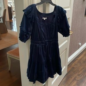 Anna Cate Dress. Lined Doesn’t have fabric listed but feels like cotton blend.